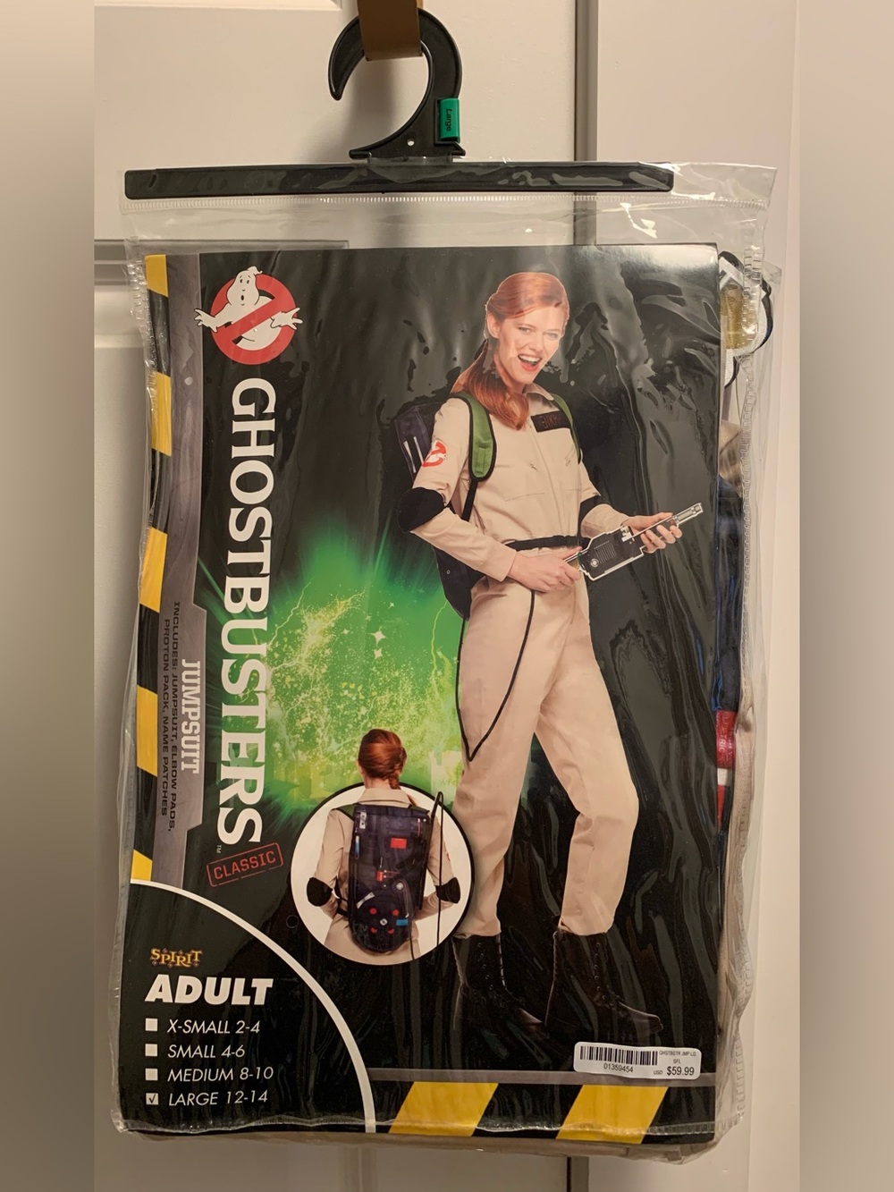 Ghostbusters Women’s Jumpsuit Costume - Tan